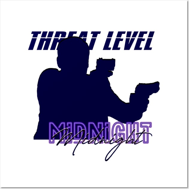 Threat Level Midnight Wall Art by pineapplesplit